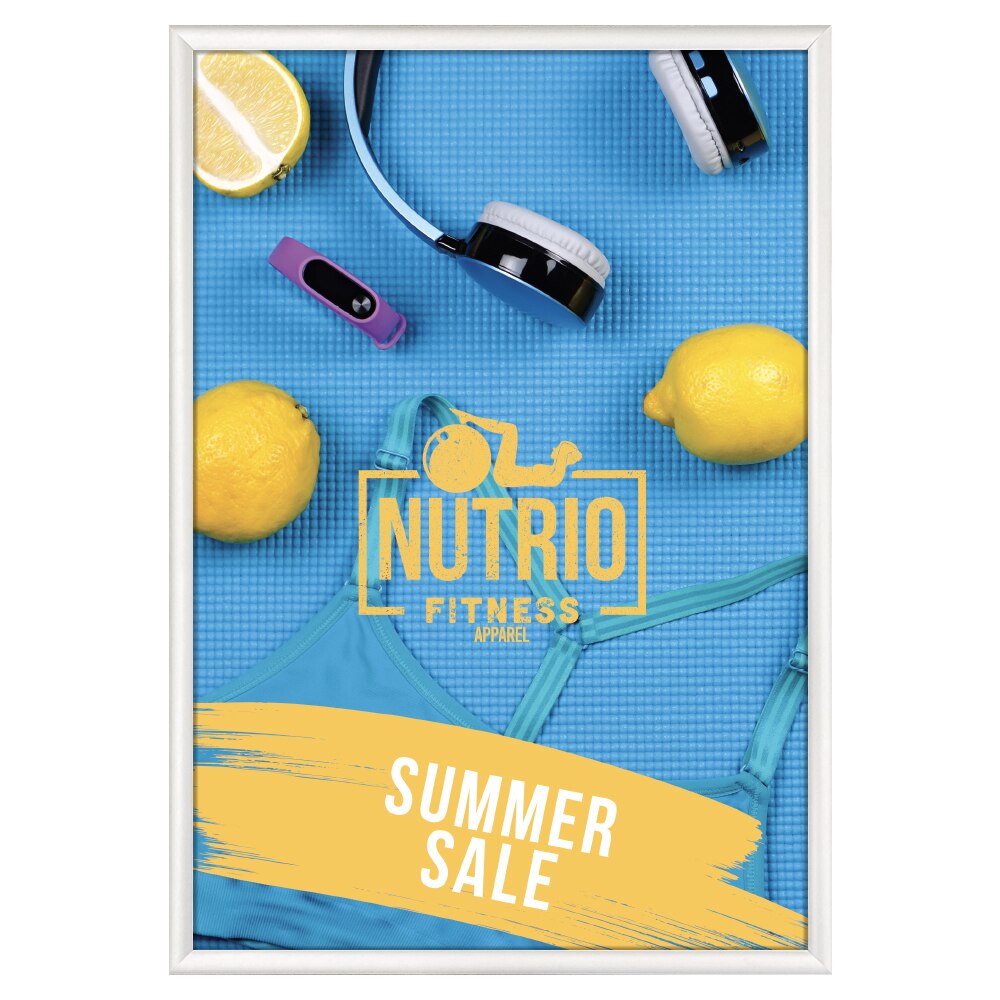 Wall Mount Snap Frame — 24x36 Graphic Package